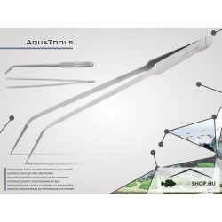 Nattec AquaTools ívelt csipesz 27cm