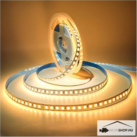 LED szalag beltéri 12V, 16W, 120LED, 1900Lm meleg fehér 3000 Kelvin - legerősebb